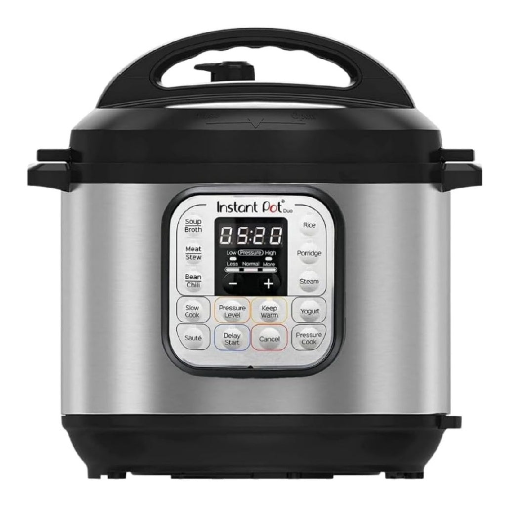 Pot Instant Duo 30 7 en 1 Autocuiseur Intelligent Fonctions Autocuiseur Mijoteuse Cuiseur a Riz Poele a Rissoler Yaourtiere Cuiseur Vapeur et ChauffePlat 3 L Acier inoxydable