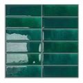 Mural Adhesif Carrelage Cuisine 3d Credence Adhesive Vert 10 Pieces AutocollantStickersVinylePlastiqueRectangleSalle de BainWashbasinBuanderieLavabo305x 305 cm