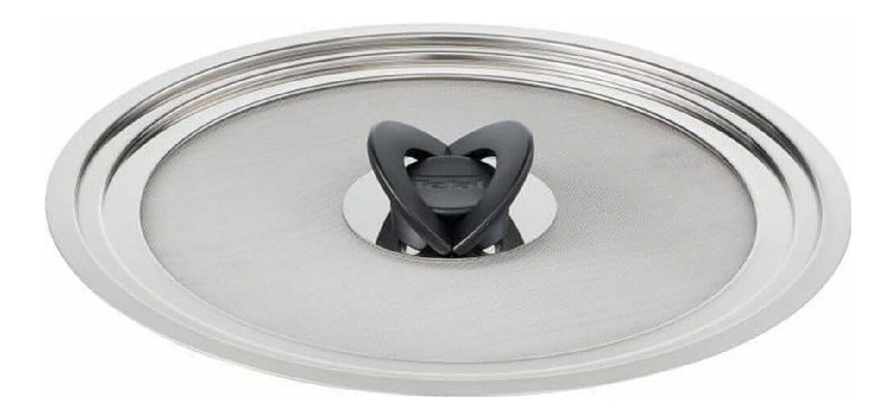 AntiProjection Couvercle Ingenio 24 a 30 cm Inox Anti eclaboussure cuisine Maille acier inoxydable Compatible poeles 2430 cm Design empilable Passe au lavevaisselle